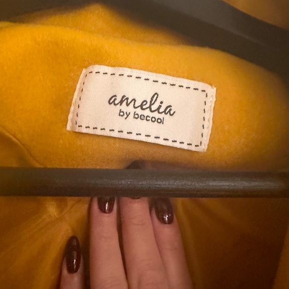 Yellow coat blazer - Picture 4 of 5